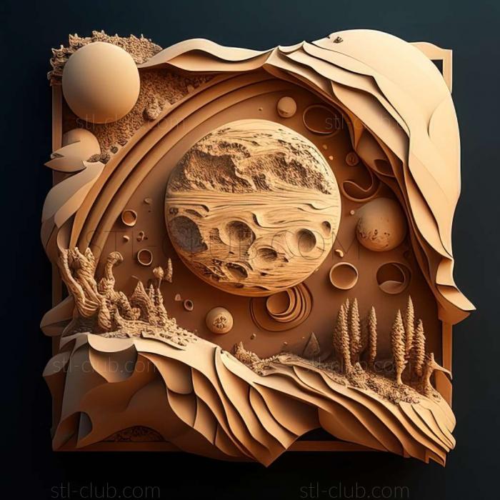 3D модель Космос (STL)